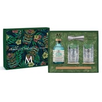 Gin Mazzetti 700ml confezione con 2 bicchieri